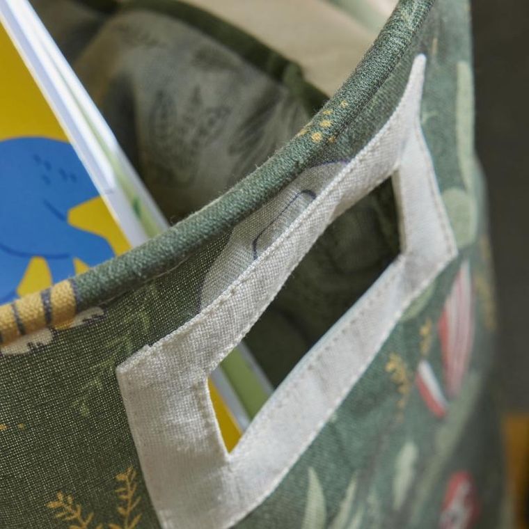 La Factory, The king of the jungle, kosz na zabawki, okrągły, 35 cm