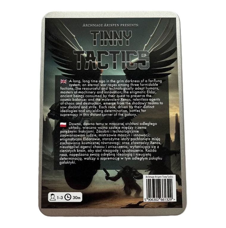 Laboratorium Arcymaga Arispena, Tinny Tactics, gra strategiczna