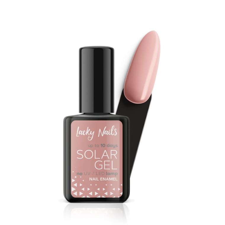 Lacky Nails, Solar Gel, lakier do paznokci, 04 Naked, 10 ml