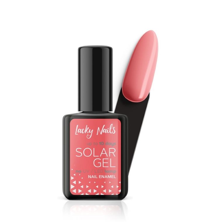 Lacky Nails, Solar Gel, lakier do paznokci, 31 Fire Orange, 10 ml