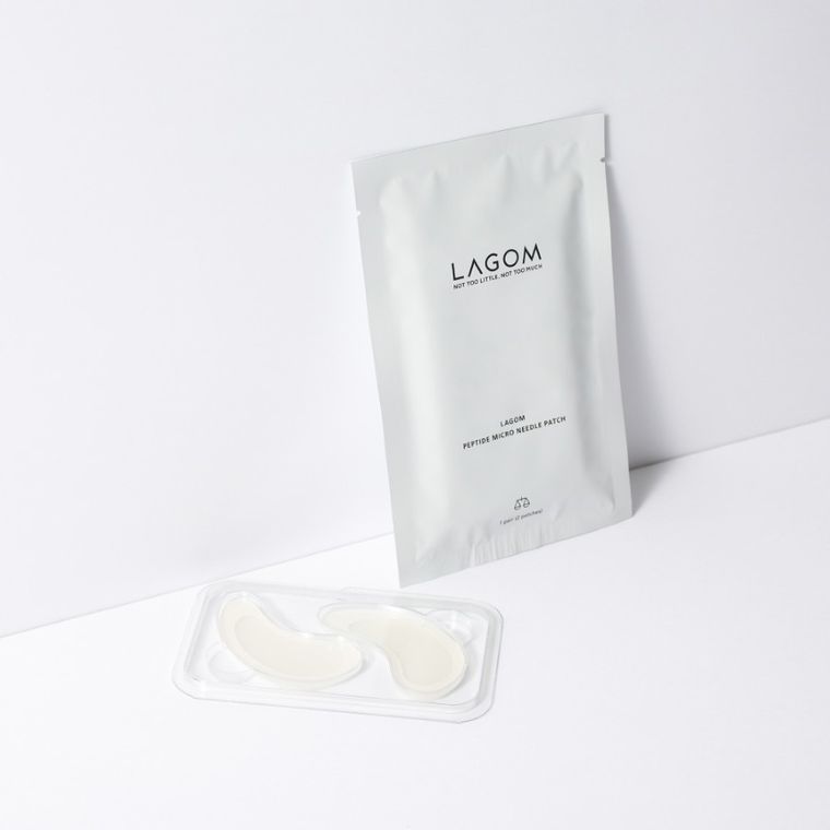 Lagom, Peptide Micro, intensywnie regenerujące płatki z mikronakłuciami, 4 pary