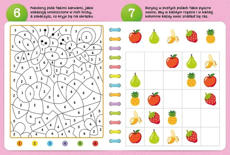 Łamigłówki 6-latka. Zbiór zadań dla bystrzaka