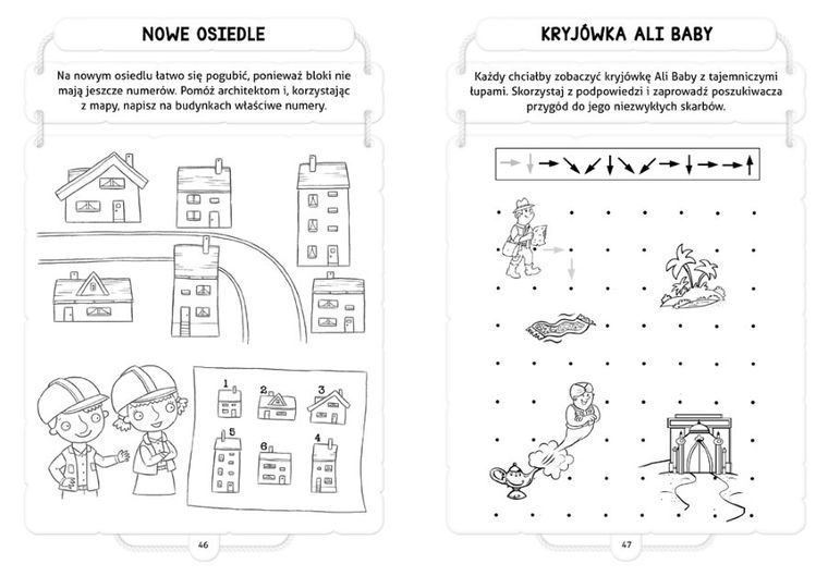 Łamigłówki 7-letniej główki. Labirynty, krzyżówki, zadania logiczne