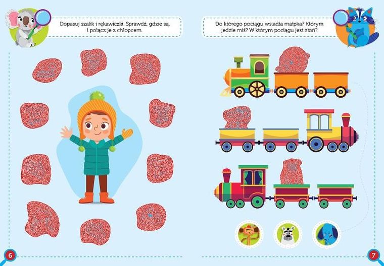 Łamigłówki z magiczną lupką. Zbiór aktywizujących zadań małego detektywa