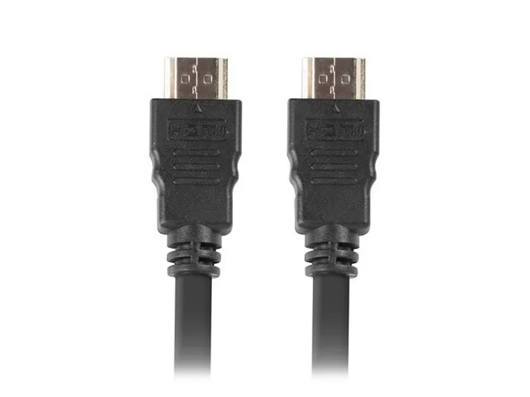 Lanberg, kabel CCS CA-hdmi-11CC-0010-BK, hdmi M - hdmi M, 1m, czarny