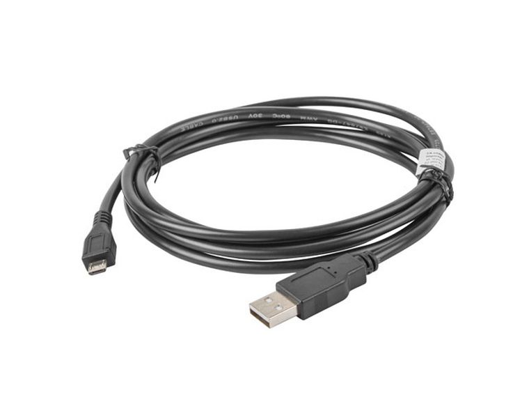 Lanberg, kabel micro usb M, 1,8m, czarny
