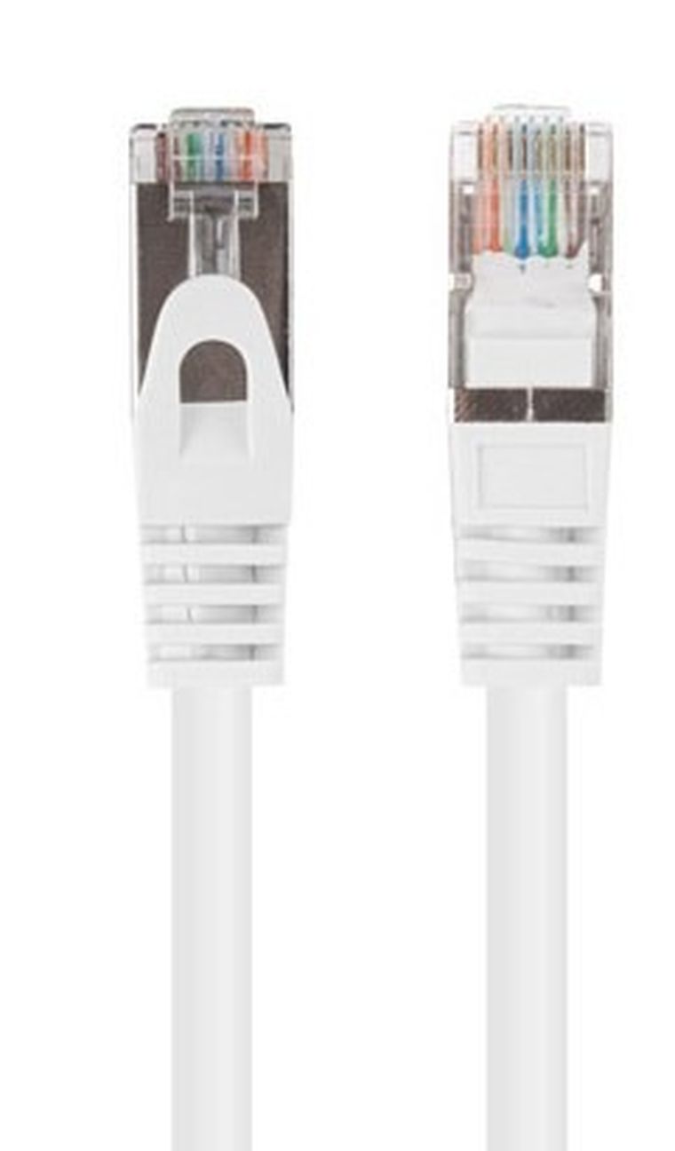 Lanberg, patchcord, kat. 6, 1m, szary, 10 szt.