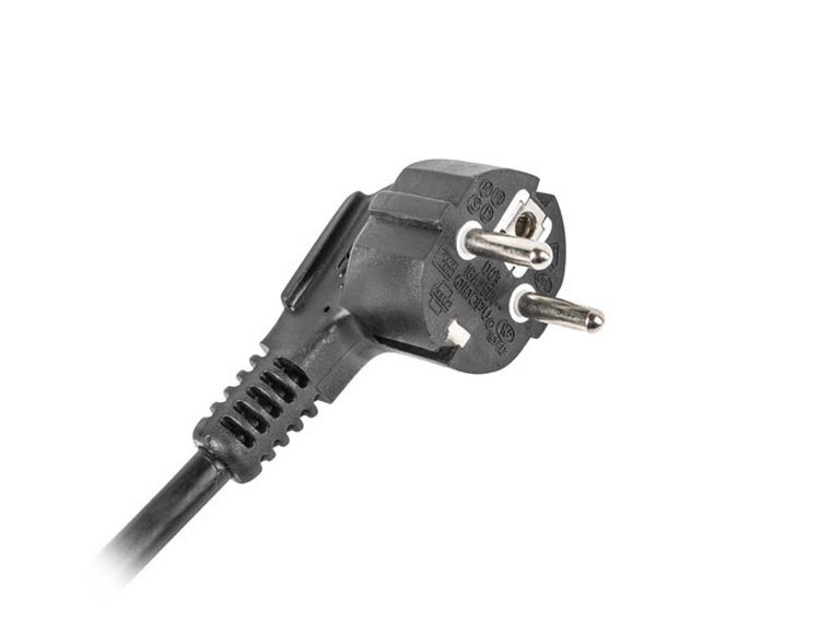 Lanberg, Rack, listwa zasilająca, 3xTypE, 16A, 2m, PDU-03E-0200-BK