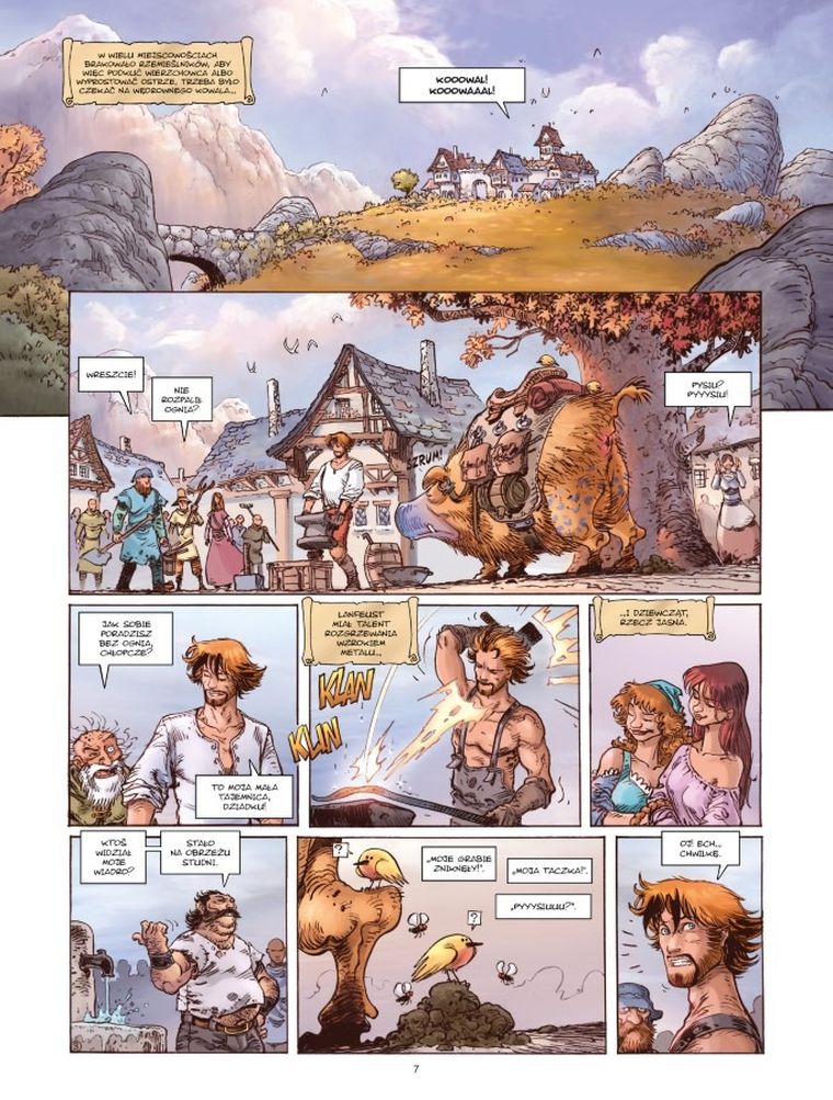 Lanfeust z Troy. Tom 9. Zaczarowany las