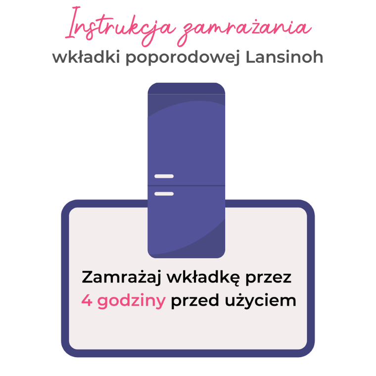 Lansinoh, wkładka żelowa poporodowa, terapia zimnem i ciepłem