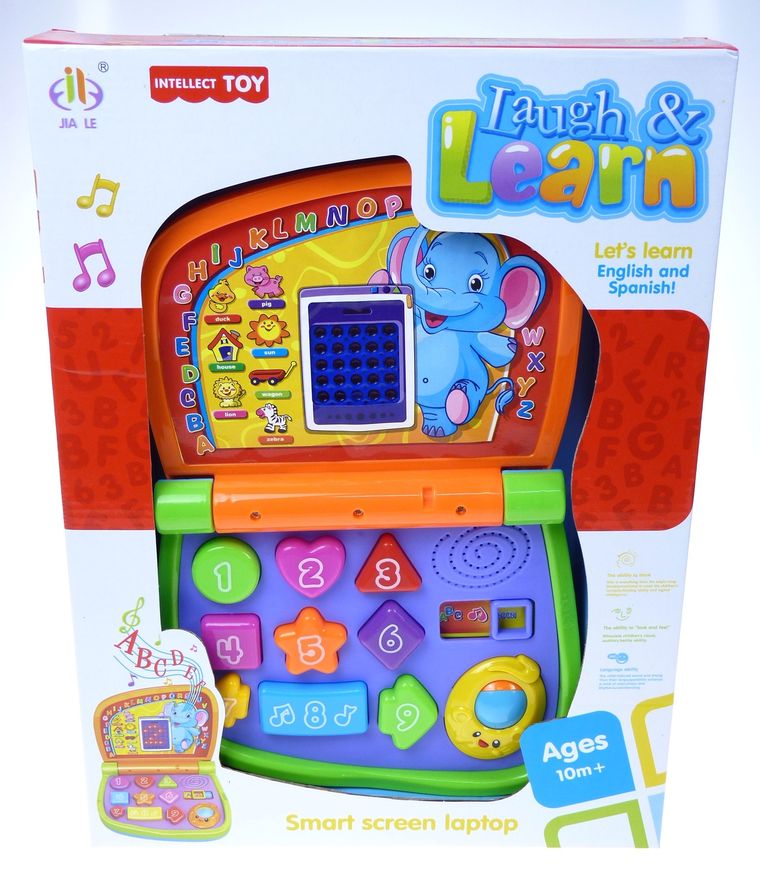 Laptop edukacyjny, zabawka interaktywna