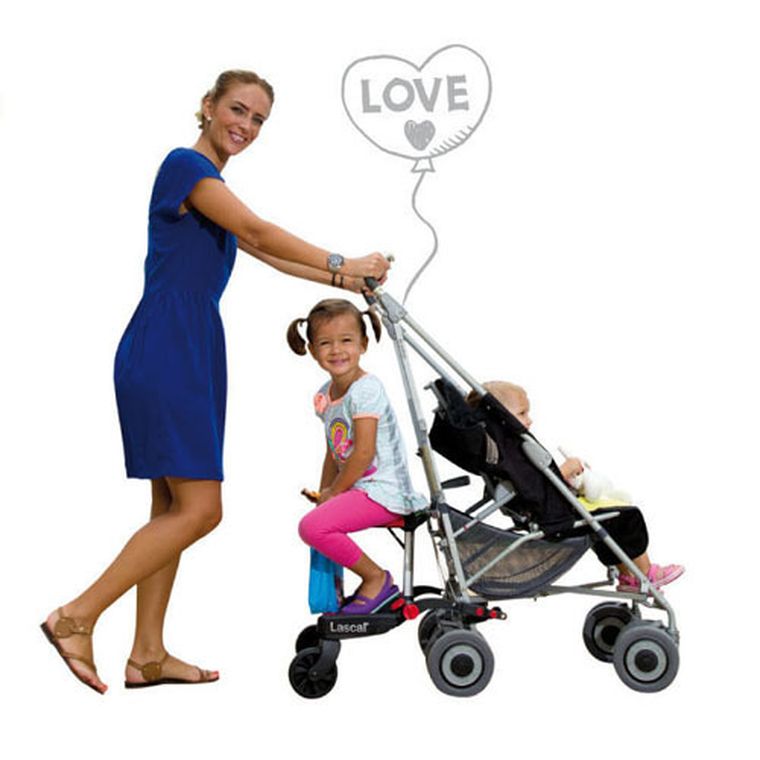 Lascal, Buggyboard Saddle, siodełko, niebieskie