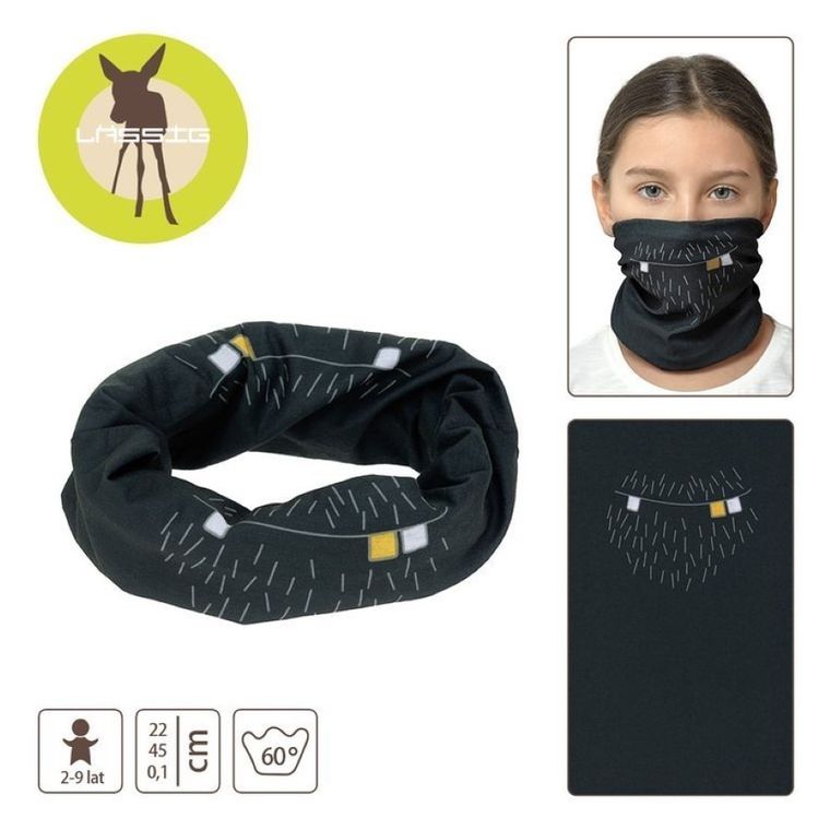 Lassig, Flexi Loop Beard, wielofunkcyjna chusta, anthracite