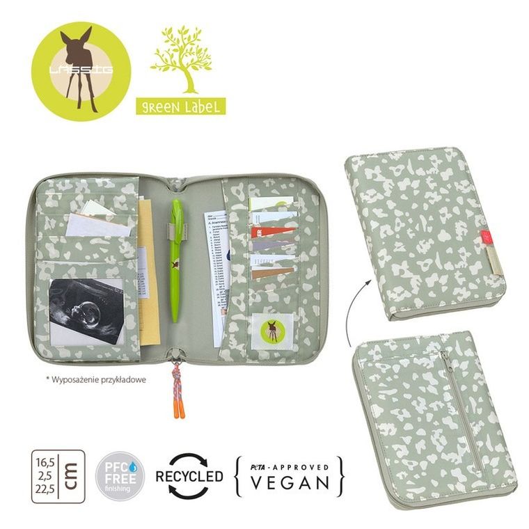 Lassig, Green Label, Leo, etui na dokumenty, light khaki