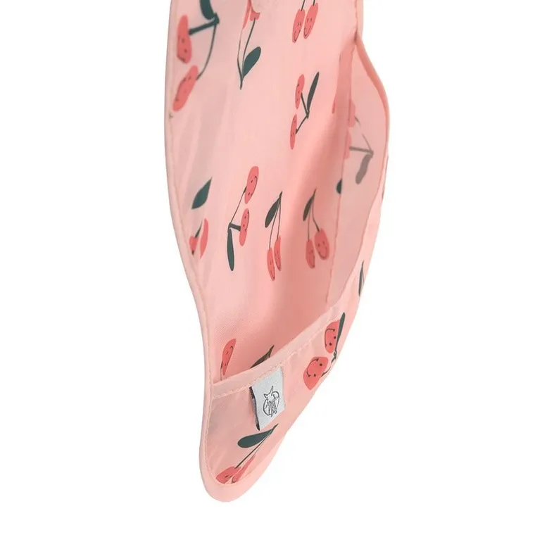 Lassig, Happy Fruits Cherry, zestaw śliniaków wodoodpornych, 6m+, 2 szt.