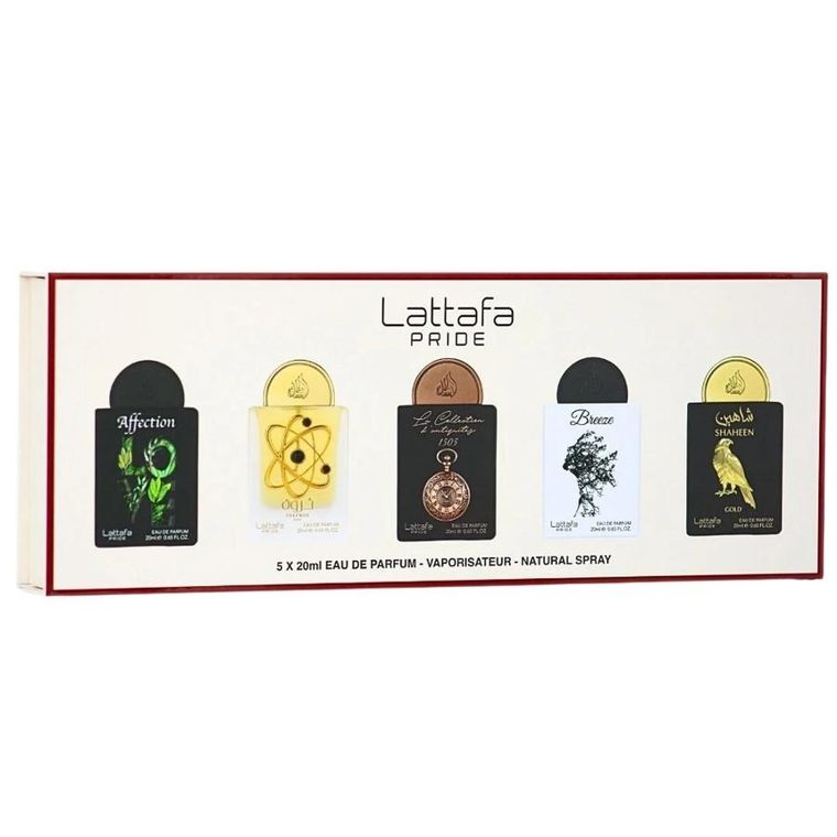 Lattafa, Pride Collection No.1, zestaw wód perfumowanych, 5-20 ml