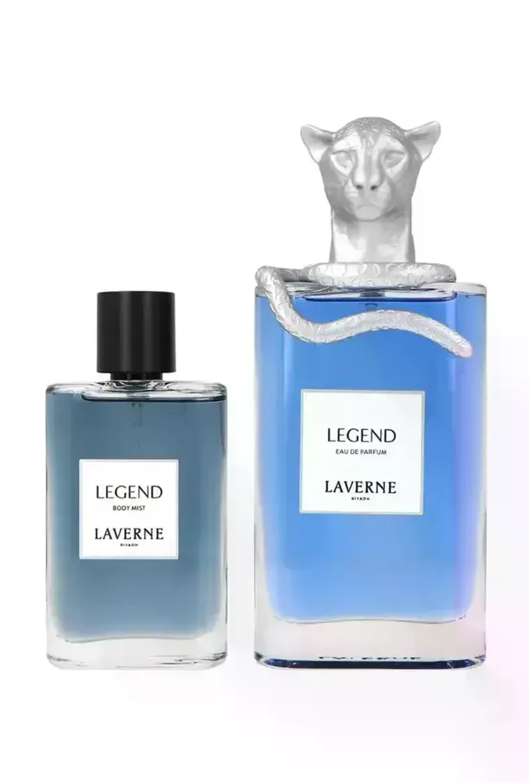 Laverne, Legend, zestaw: woda perfumowana, 100 ml + mgiełka do ciała, 50 ml
