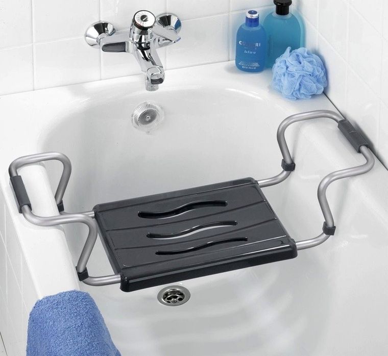 Ławka na wannę z regulowanym siedziskiem, Secura