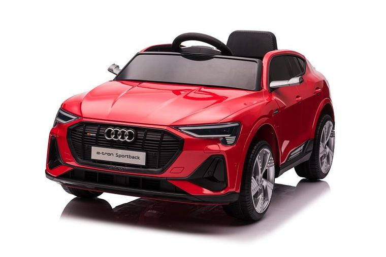 Lean Cars, Audi E-Tron BT, pojazd na akumulator, czerwony, QLS-6688