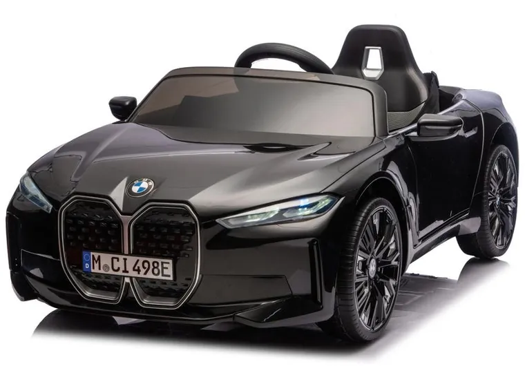 Lean Cars, BMW I4, pojazd na akumulator 4-4, JE1009, czarny