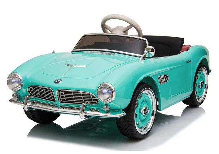 Lean Cars, BMW Retro, pojazd na akumulator, SX1938, jasno niebieski