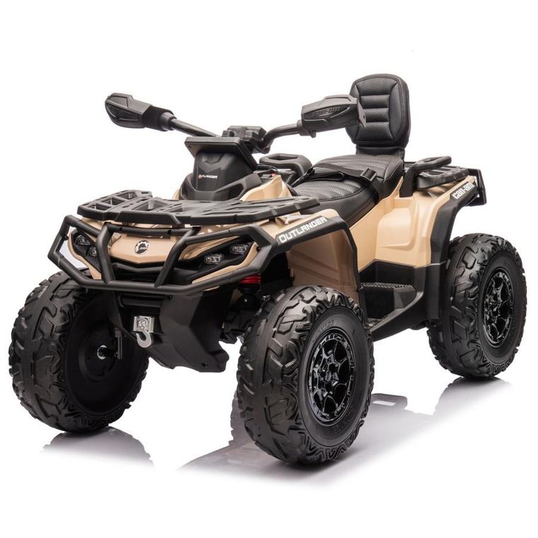 Lean Cars, CAN-AM Outlander 4-4, quad, pojazd na akumulator, khaki, DK-CA005