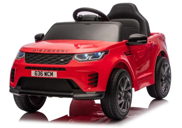 Lean Cars, Land Rover Discovery, pojazd na akumulator, DLS-K06, czerwony