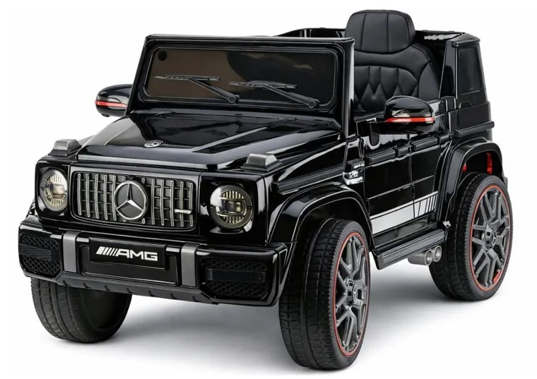 Lean Cars, Mercedes AMG G 63, pojazd na akumulator, czarny lakierowany