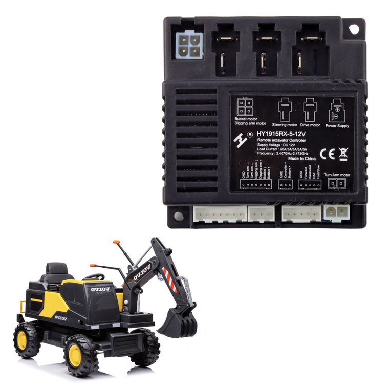 Lean Cars, moduł centralka do pojazdu na akumulator, DK-VE888