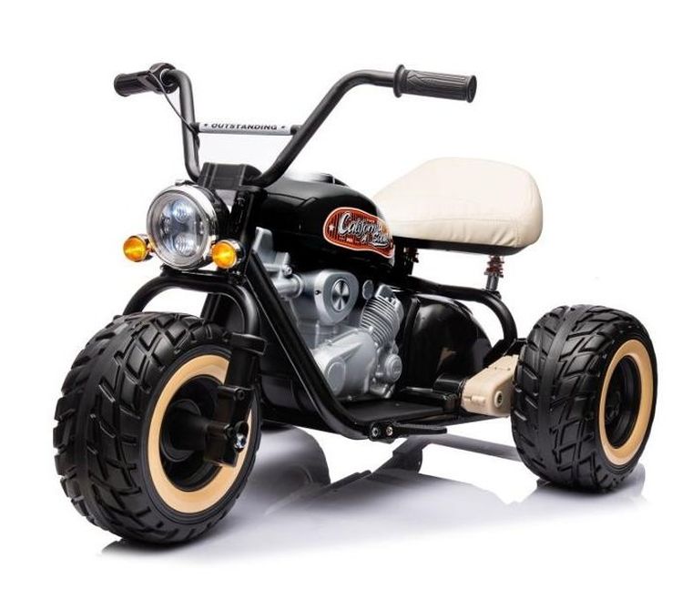 Lean Cars, motor trójkołowy, pojazd na akumulator, LL6688, 24V, czarny