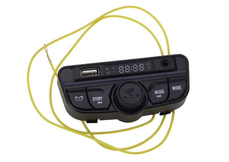 Lean Cars, panel muzyczny do pojazdu na akumulator, 12V DK-CA002