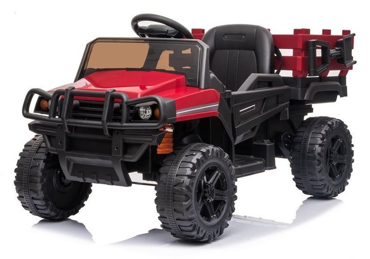 Lean Cars, pojazd na akumulator, BDM0926, czerwony