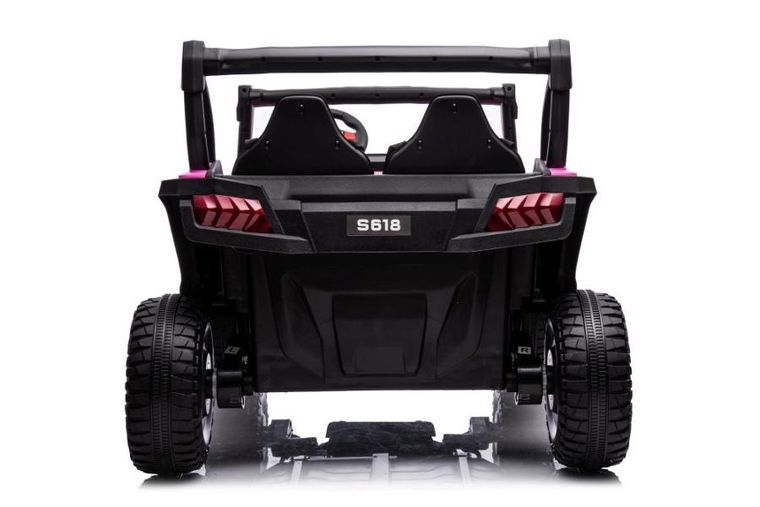 Lean Cars, pojazd na akumulator, S618 4-4, różowy