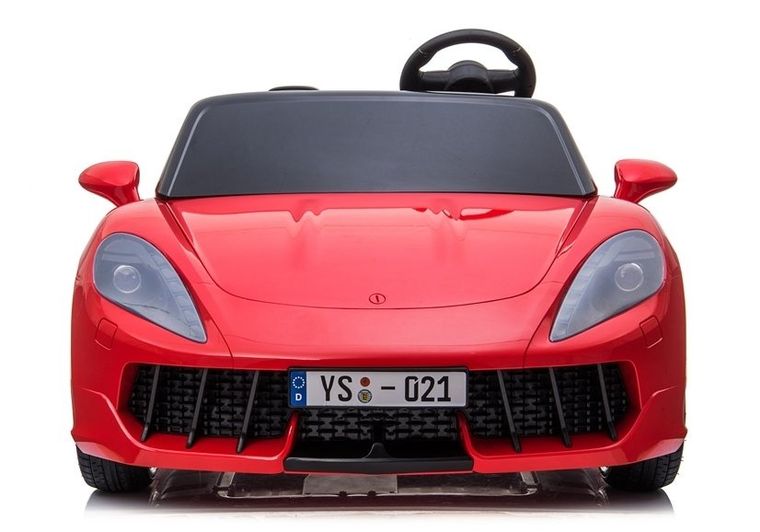 Lean Cars, pojazd na akumulator, YSA021A, czerwony lakierowany