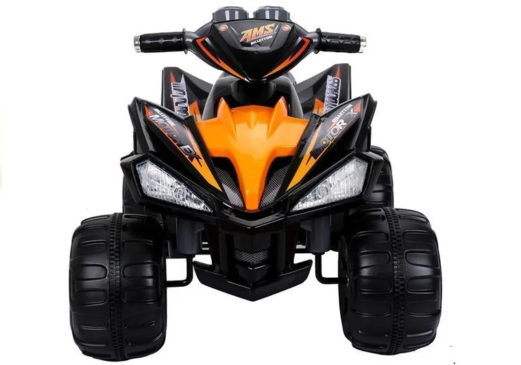 Lean Cars, quad, pojazd na akumulator, czarny