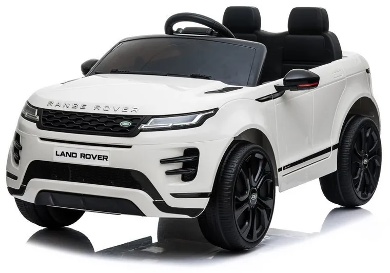 Lean Cars, Range Rover Evoque, pojazd na akumulator, biały