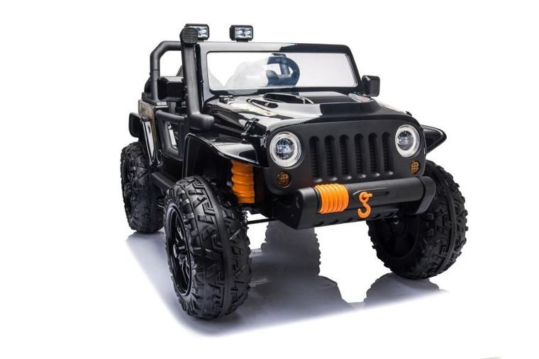 Lean Cars, terenówka, pojazd na akumulator, XB-1118, czarny