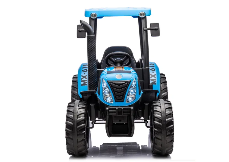 Lean Cars, traktor, pojazd na akumulator, A011 24V, niebieski