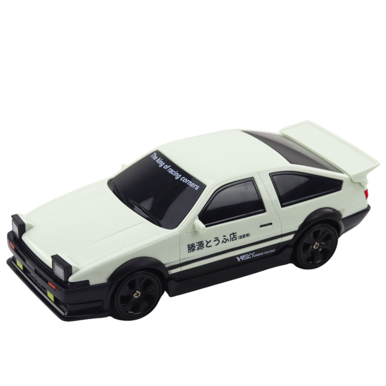 Lean Toys, auto sportowe, pojazd zdalnie sterowany z wymiennymi kołami, białe