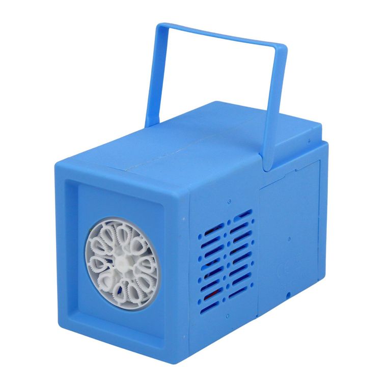 Lean Toys, automatyczna maszyna do baniek mydlanych, biała