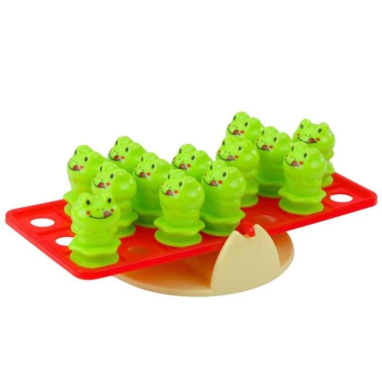 Lean Toys, balansujące żabki, gra zręcznościowa