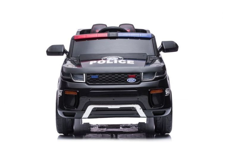 Lean Toys, BBH-021, Policja, pojazd na akumulator, czarny