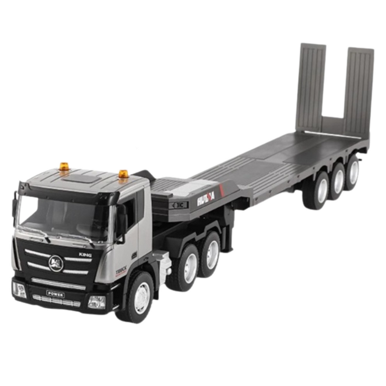 Lean Toys, ciężarówka z platformą, pojazd zdalnie sterowany, 1:18