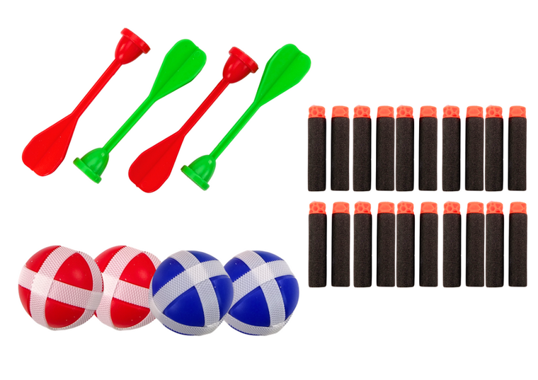 Lean Toys, dart, tarcza do rzucania i strzelania, kosmos