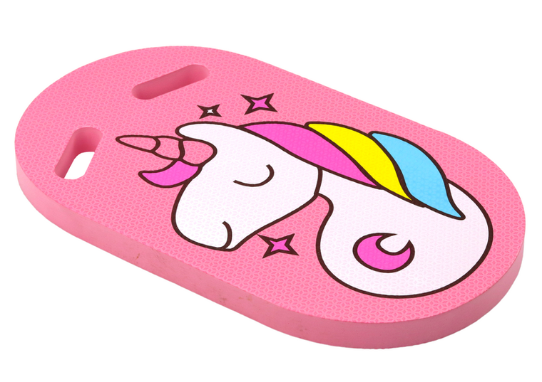 Lean Toys, deska do nauki pływania, piankowa, różowa