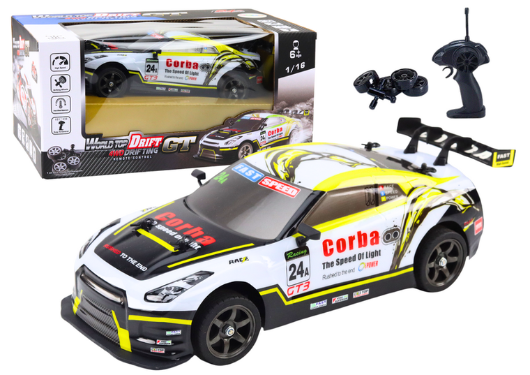Lean Toys, Drift, pojazd sportowy, zdalnie sterowany, 1:16