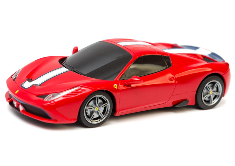 Lean Toys, Ferrari 458, pojazd zdalnie sterowany, czerwony, 1:24