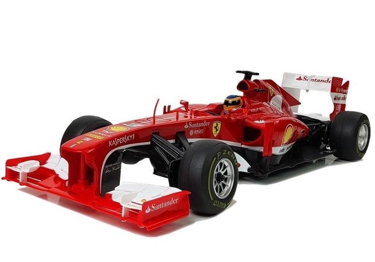 Lean Toys, Ferrari F1, pojazd zdalnie sterowany, czerwony, 1:12