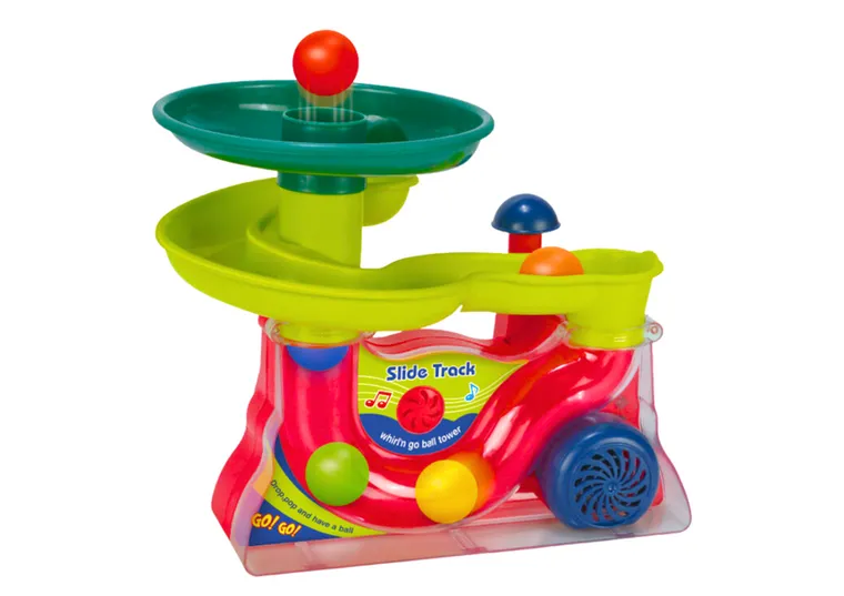 Lean Toys, fontanna zjeżdżalnia dla kulek