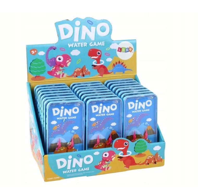 Lean Toys, gra zręcznościowa, dinozaur, niebieska